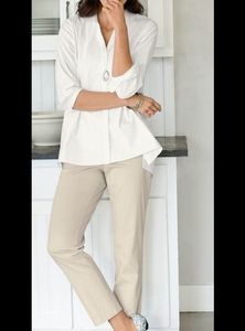 J Jill Live in Chino ankle pants